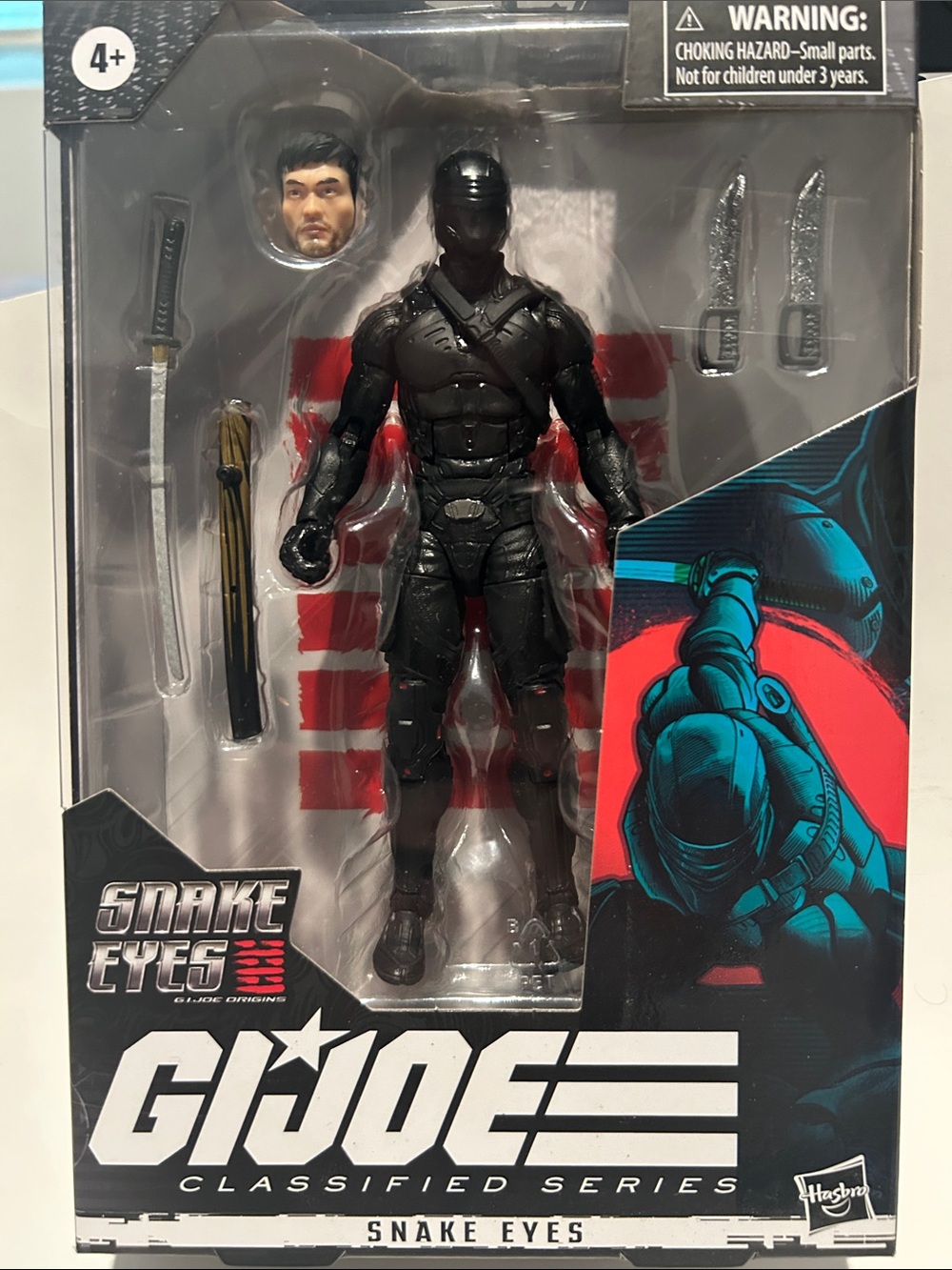 Hasbro Snake Eyes Action Figure - Black